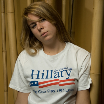 Hillary For President: We Can Pay Her Less